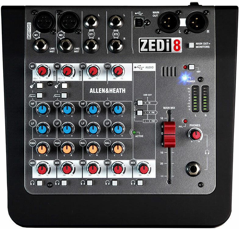 Allen & heath ZEDi-8 Analog mixing desk