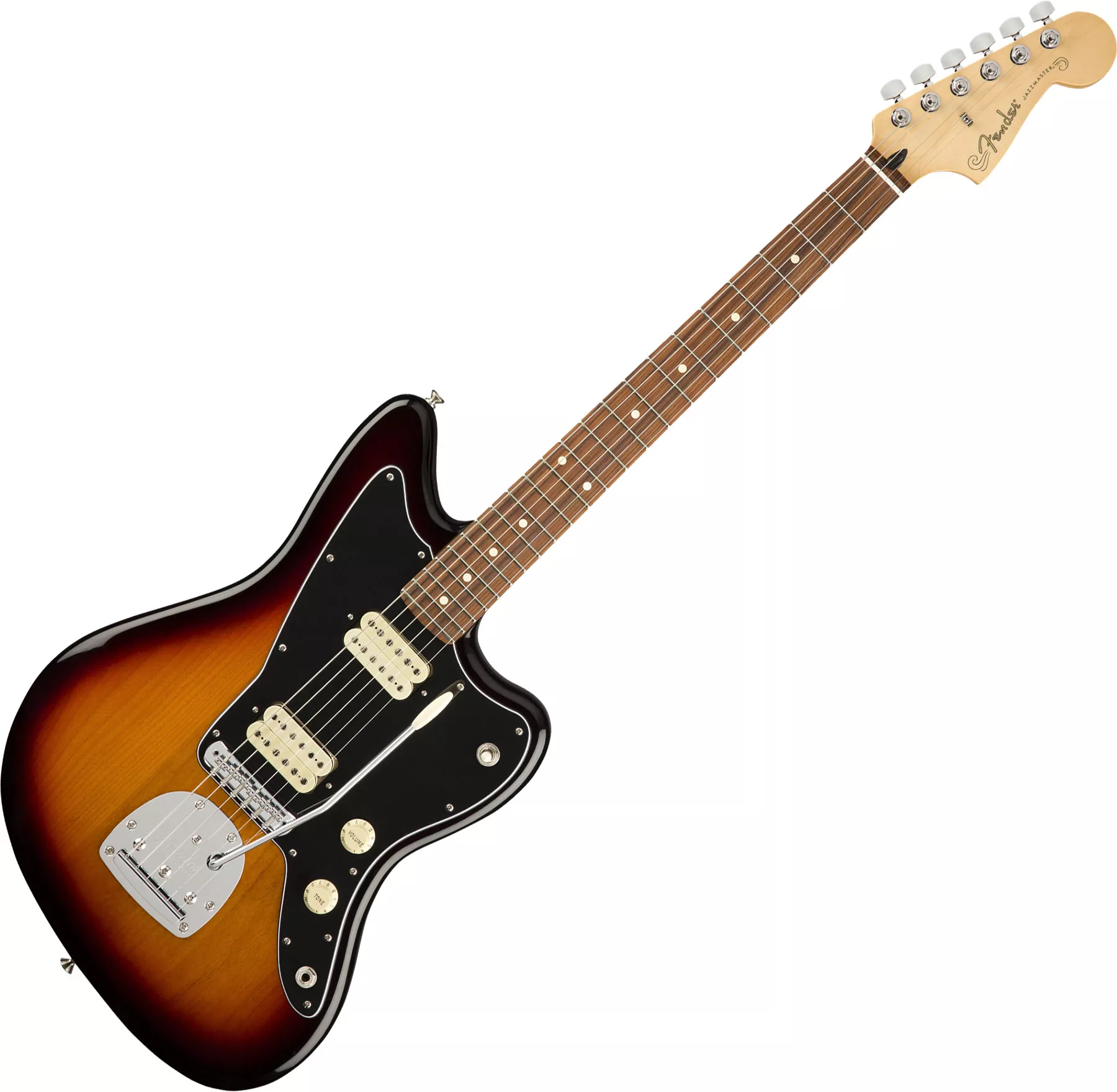 Fender Player Jazzmaster (MEX, PF) - 3-color sunburst Retro rock