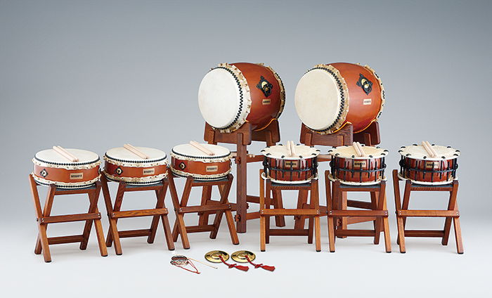 郷のひびきシリーズ幼保向け和太鼓Cセット(バチ付) HG-C | 鈴木楽器製作所