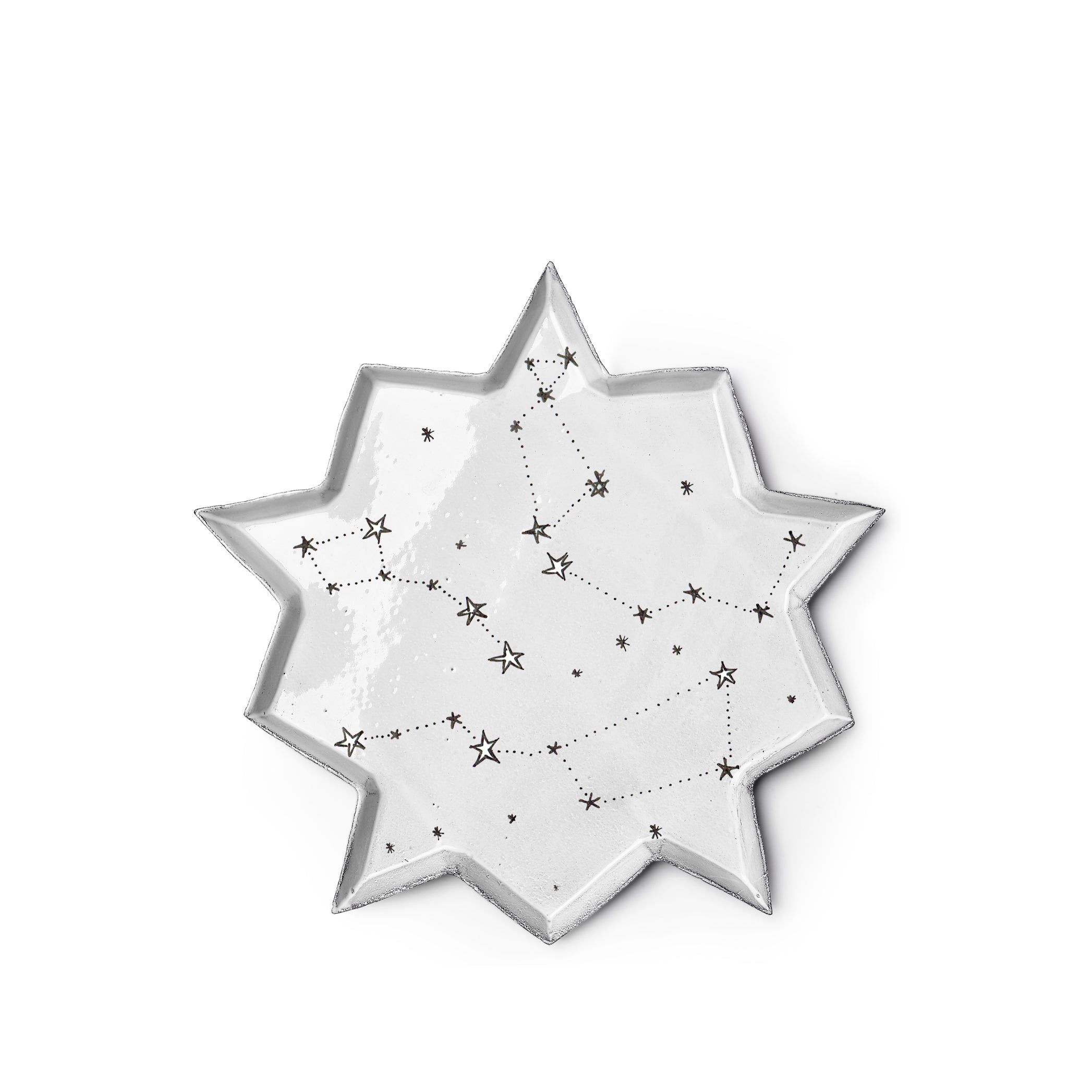 Etoile Dinner Plate by Astier de Villatte, 35.5.cm – Summerill