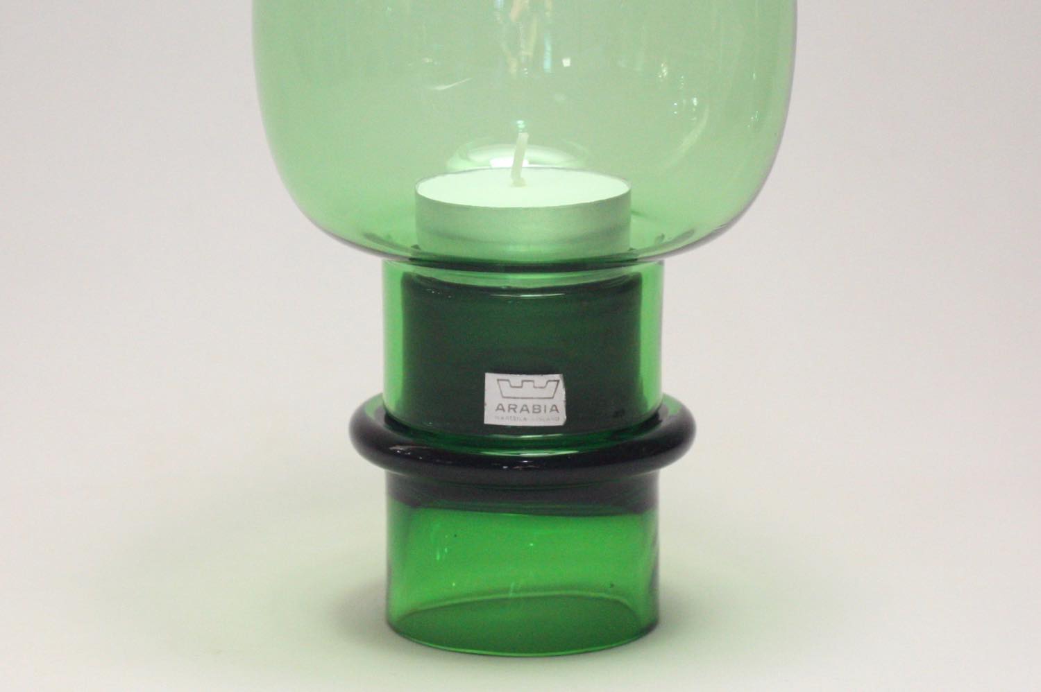 北欧ビンテージガラス/ARABIA/キャンドルホルダー＆キャンドルスタンド