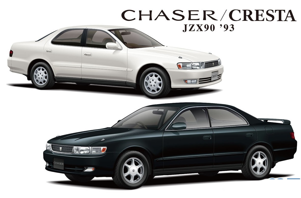 Toyota JZX90 Chaser/Cresta Avante Super Lucent/Tourer '93 Aoshima