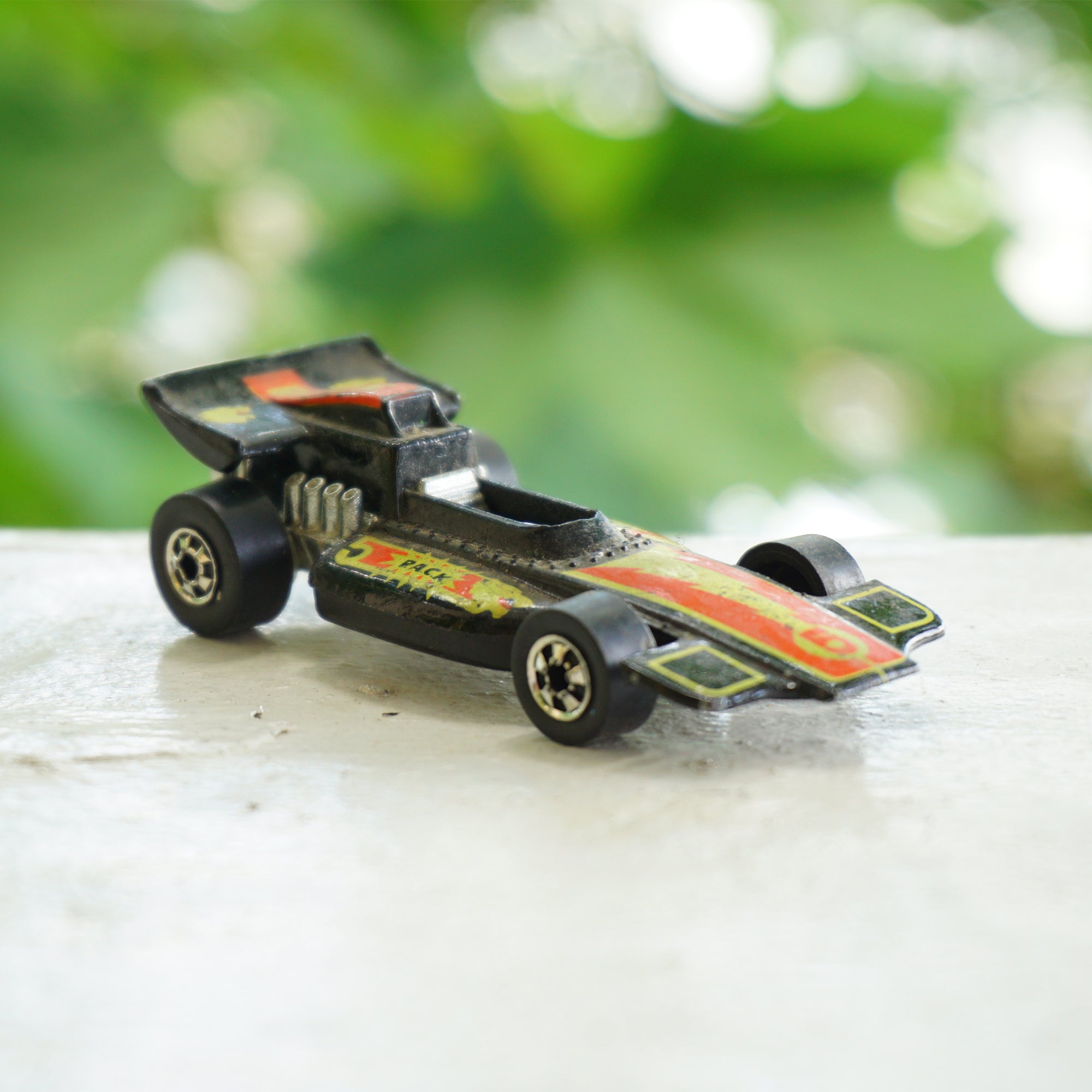 1973 Vintage Diecast HOT WHEELS Formula P.A.C.K. Race Car. Made by