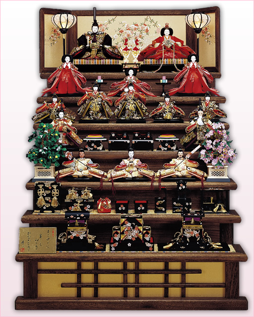 人形の末正商店 | 七段飾り | 吉野【よしの】