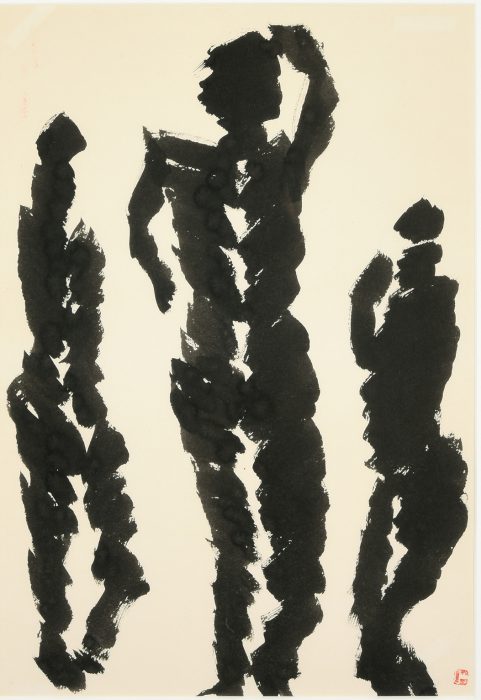 山口 長男「人」の販売 | 美術品販売｜東京銀座ぎゃらりい秋華洞