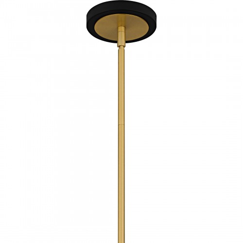 Arden 3-Light Matte Black Chandelier