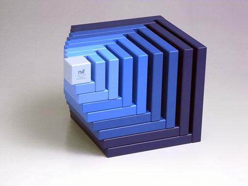 木のおもちゃ カルテット / ネフ社 セラ【青】｜スイス・naef社 積み木