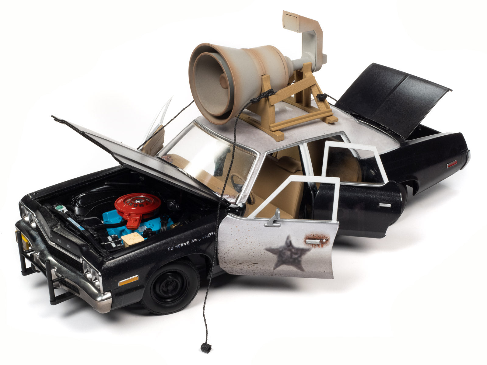 Auto World The Blues Brothers 1974 Dodge Monaco Bluesmobile 1/18