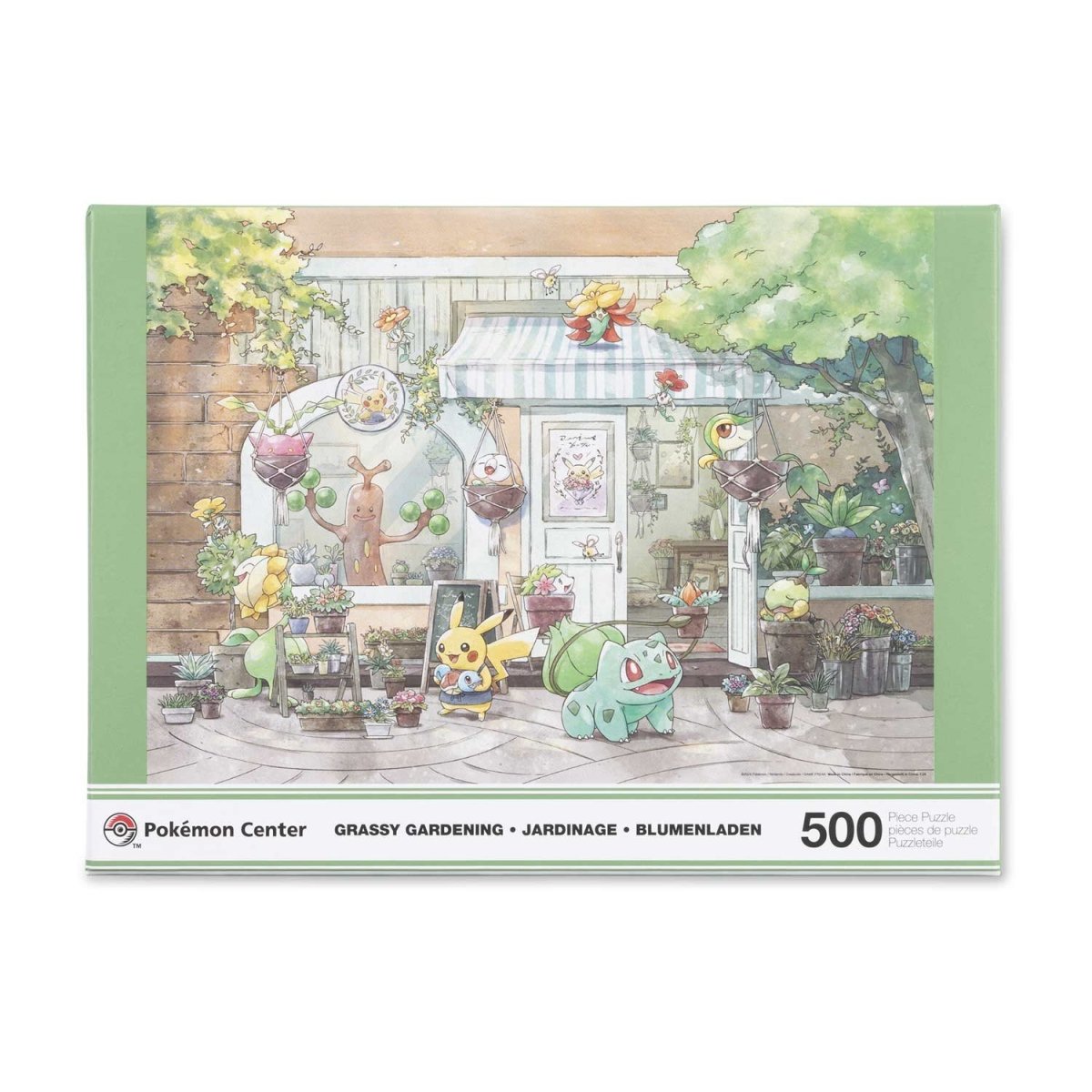 Grassy Gardening Puzzle (500 Pieces) | Pokémon Center Official Site