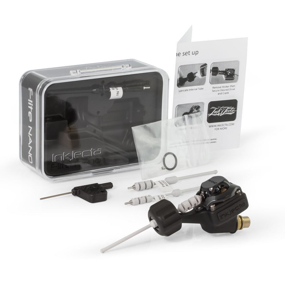 InkJecta Flite Nano Elite Tattoo Machine – Pick Color