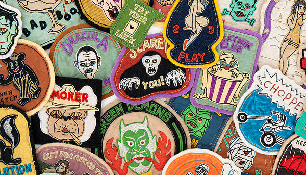 North No Name picture Flame ノースノーネーム パッチ North No Name