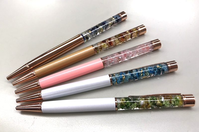 ハーバリウムボールペン開発中 | PARCELAブログ