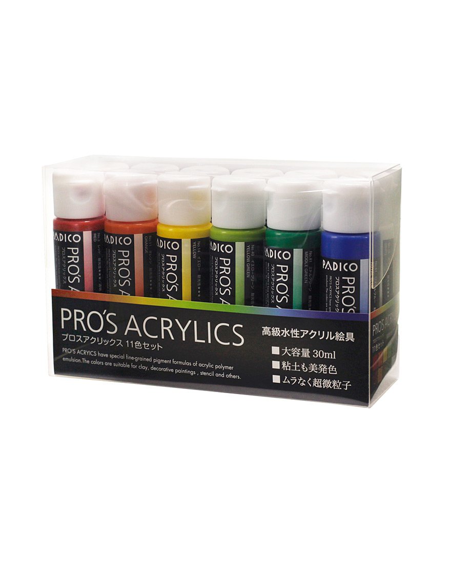 プロスアクリックス11色セット - Products | 製品情報 | PADICO [株式
