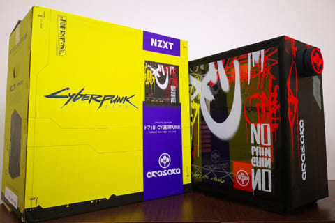 サイバーパンク2077コラボPCケース NZXT H710i CYBERPUNK レビュー