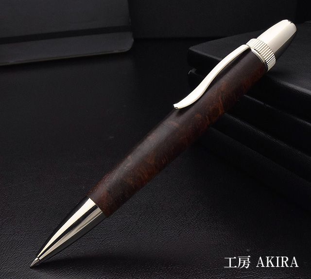 工房 AKIRA 木軸 ボールペン パトリオットスリム ジェットストリーム