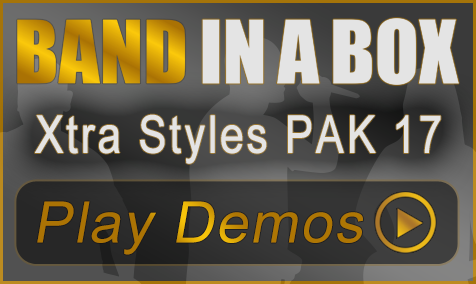 PG Music - Band-in-a-Box for Windows - Xtra Styles PAKs