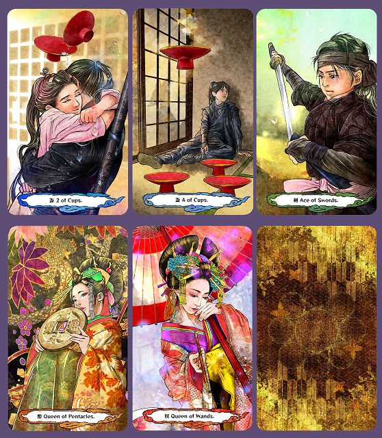 忍者タロット』（専用日本語解説紙付き） 商品詳細｜タロットカード