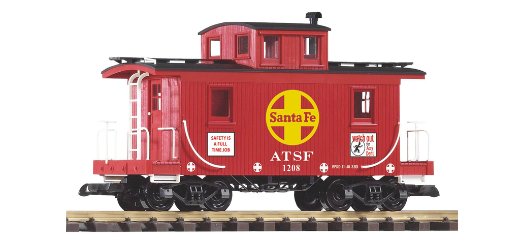 PIKO 38945 SF Wood Caboose 1208 G-Scale) | PIKO America