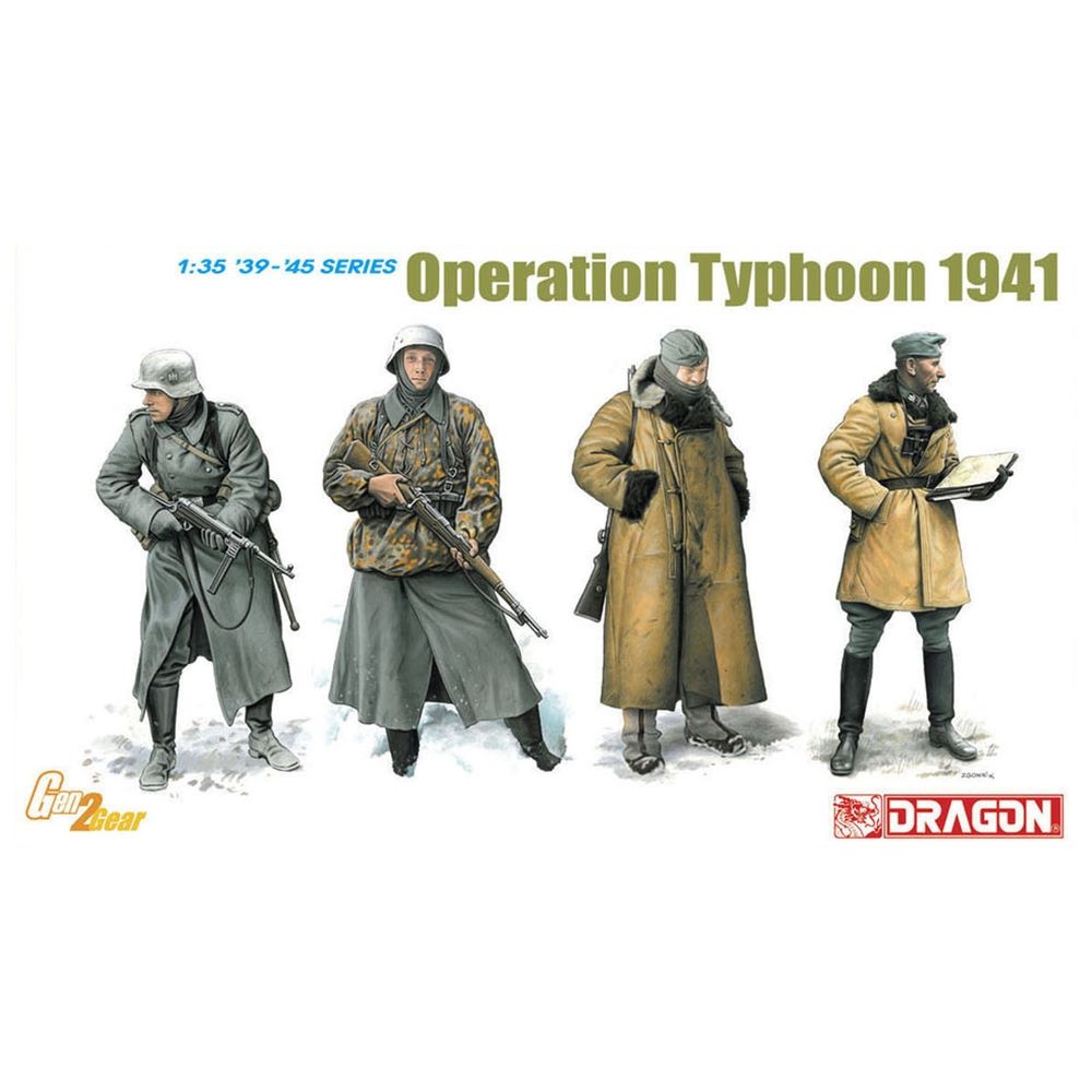 プラモデル :: その他 :: WW.II ドイツ軍 冬季装備兵士フィギュア