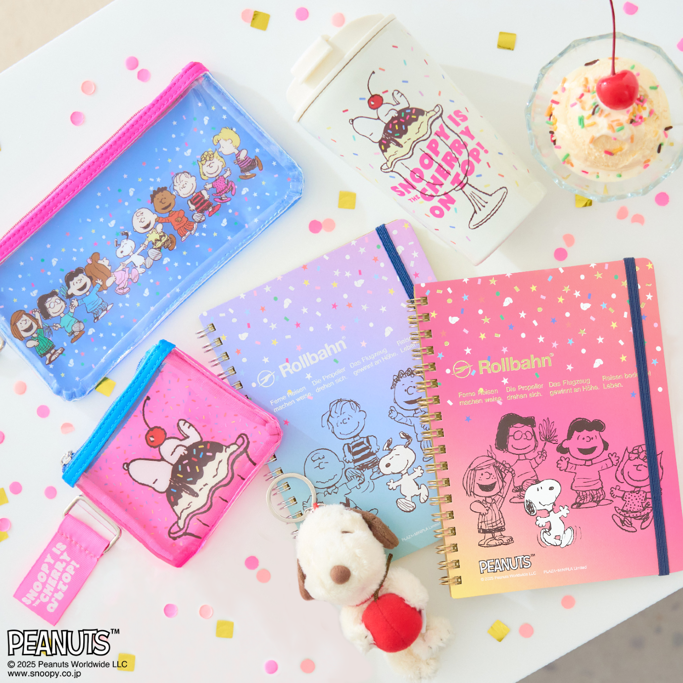 SNOOPY IS THE CHERRY ON TOP! | プラザ オンラインストア