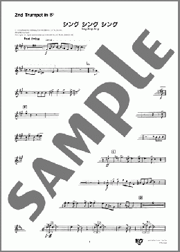 楽譜一覧】シング・シング・シング 吹奏楽 - ヤマハ「ぷりんと楽譜」