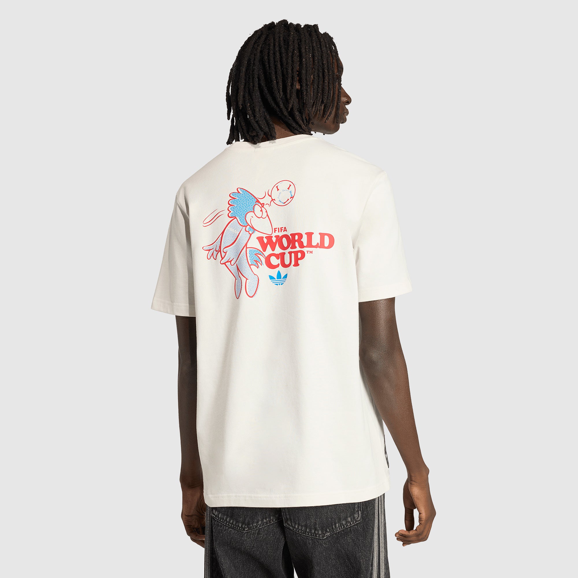 adidas FIFA World Cup 2026 Footix Mascot T-Shirt - Cloud White