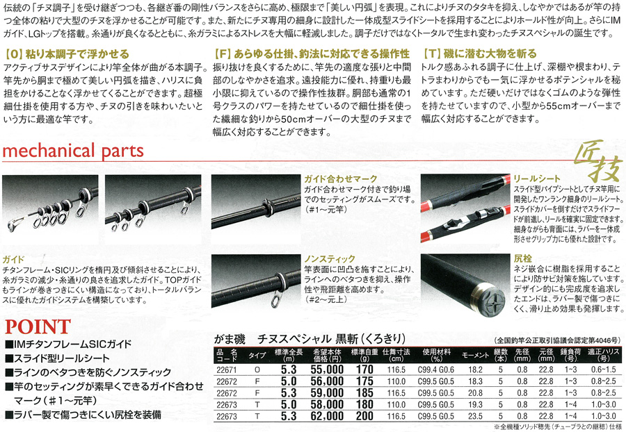 がまかつ がま磯チヌ スペシャル 50