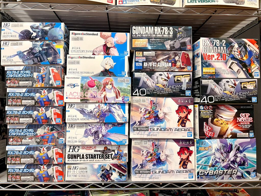 広島県広島市へ、ガンプラやボトムズなど1000点を超えるプラモデルの