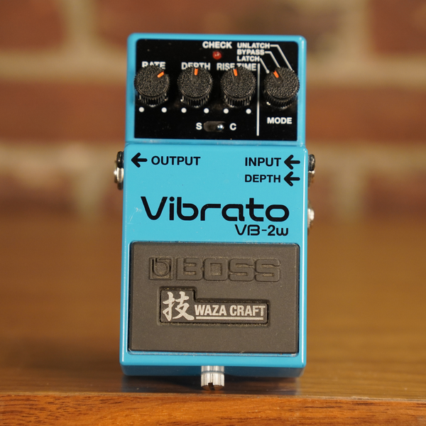 Boss VB-2W Waza Craft Vibrato Effect Pedal With Box - Used