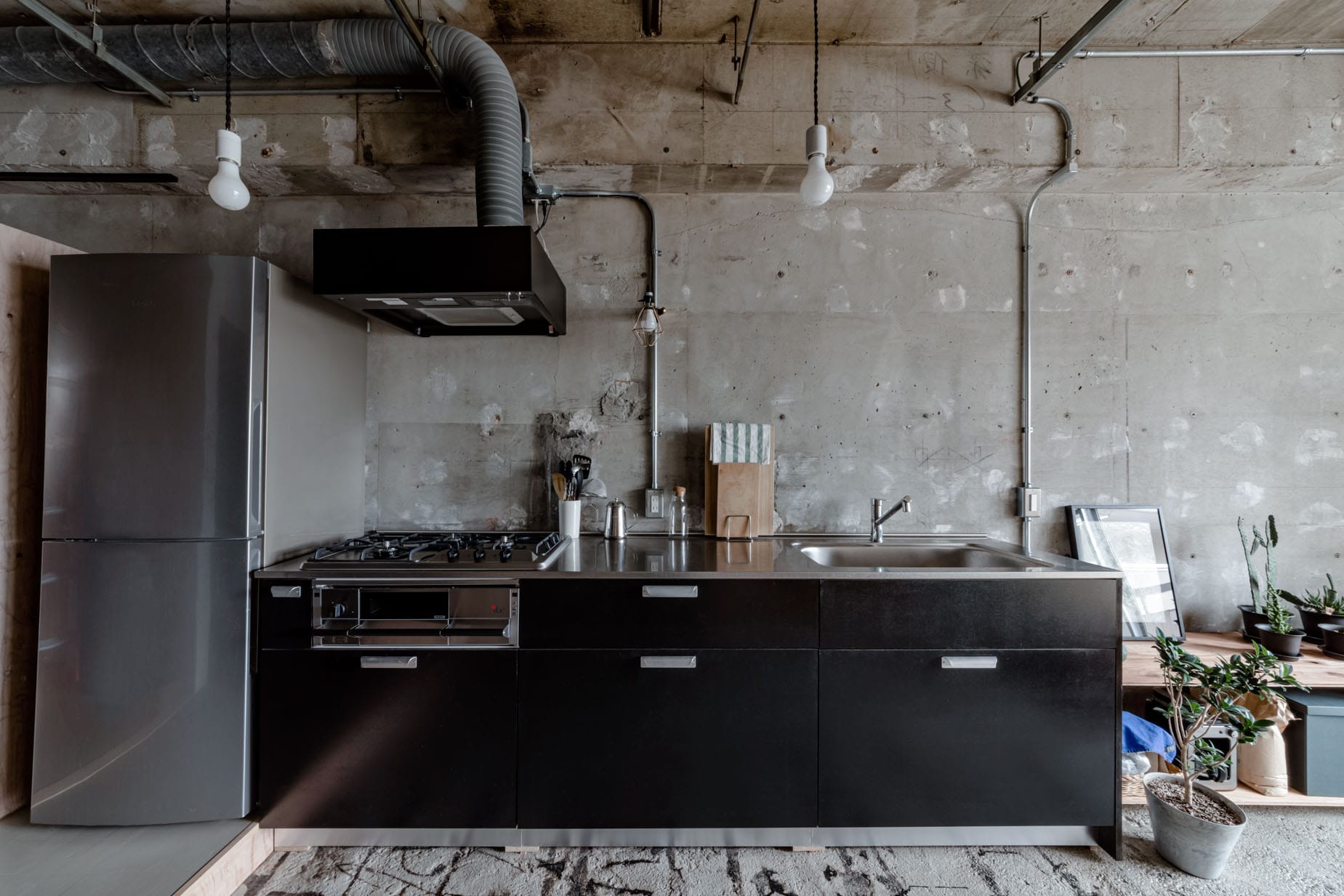 クロームメッキ水栓 ストレート混合栓 | KB-PT002-01-G141 | キッチン