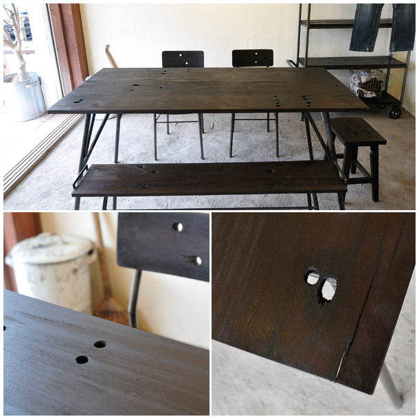 廃材家具 テーブル150 sleeper | SF-FN004-02-G092 | テーブル・デスク