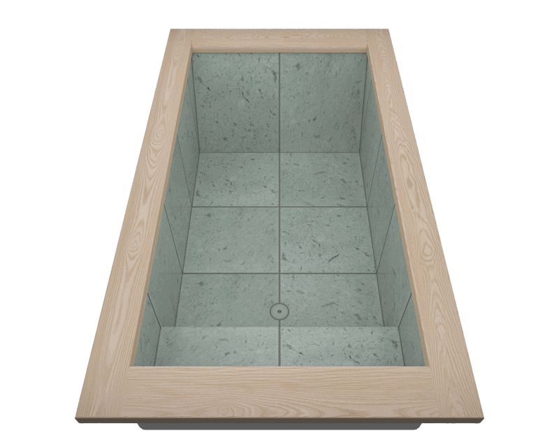 十和田石の風呂 浴槽 | KB-BT003-04-G080 | 浴槽・浴室・シャワー水栓