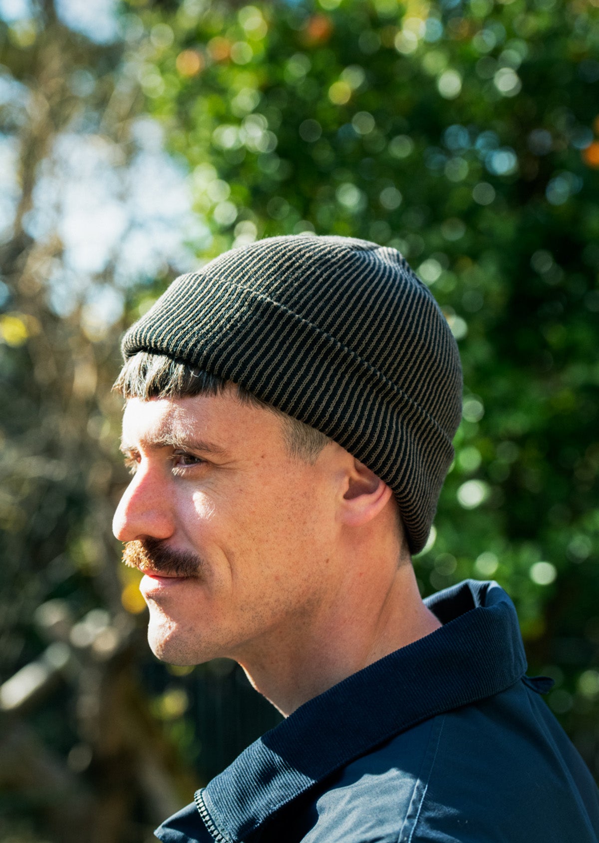 SUPER SOFT 2WAY BEANIE - R5072｜スーパーソフト ストライプ ビーニー