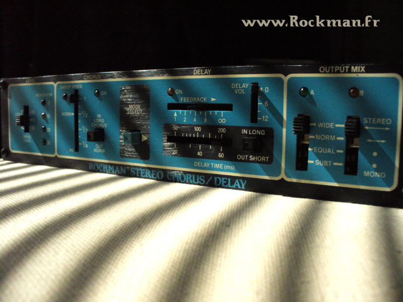 Rockman.fr - Rockman Stereo Chorus/Delay Review