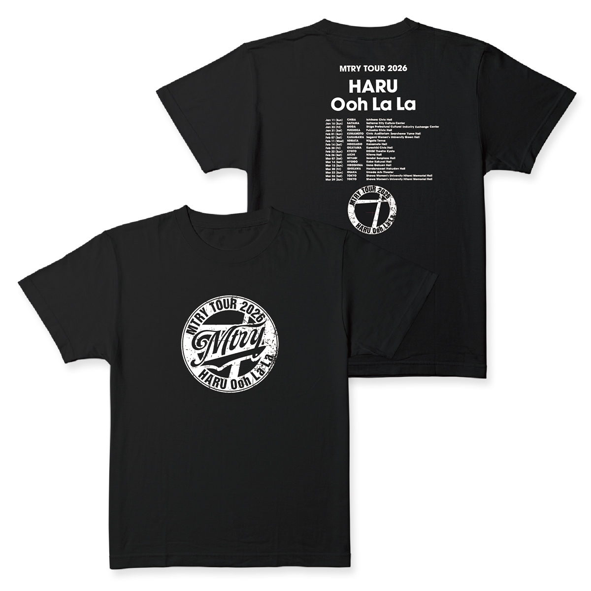 3月下旬出荷＞春 Ooh La La Tシャツ＜BLACK＞ | ソニーミュージック