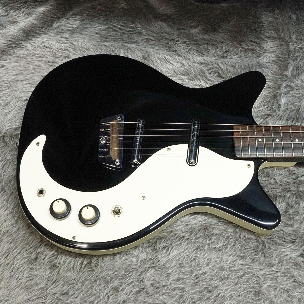 Danelectro 59DC Lefty ダンエレクトロ 59DC 左用 Danelectro '59M NOS+ Left-Handed Electric Guitar - Black | Sweetwater