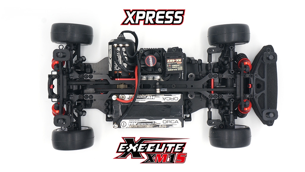 1/10 RC Car Chassis Xpress Execute XM1S MINI Touring Car 4wd -KIT-