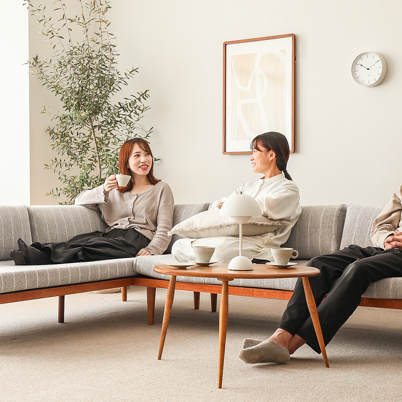 Lys ソファーセット 3人掛け×3人掛け ｜家具・インテリア通販 Re:CENO