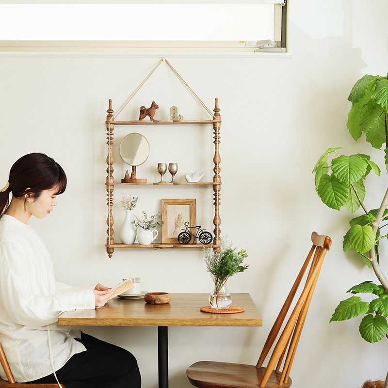 Re:CENO リセノインテリア ウォールシェルフ ヴィンテージレッド