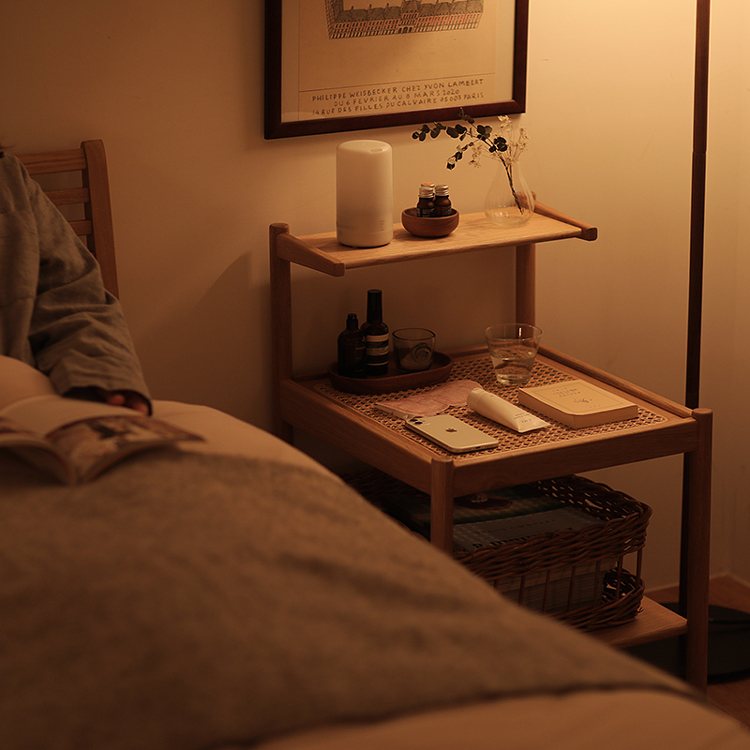 ナイトテーブル RattanMix／NA ｜家具・インテリア通販 Re:CENO(リセノ)