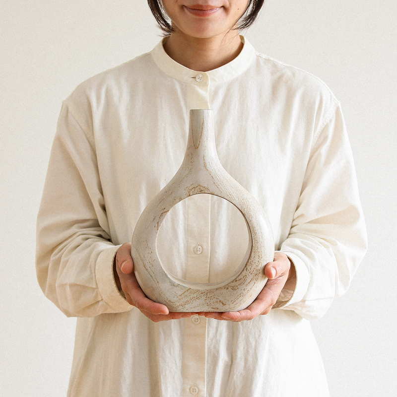 ReCENO リセノ 別注プロダクト オブジェ Holey 大と小 オブジェ Holey