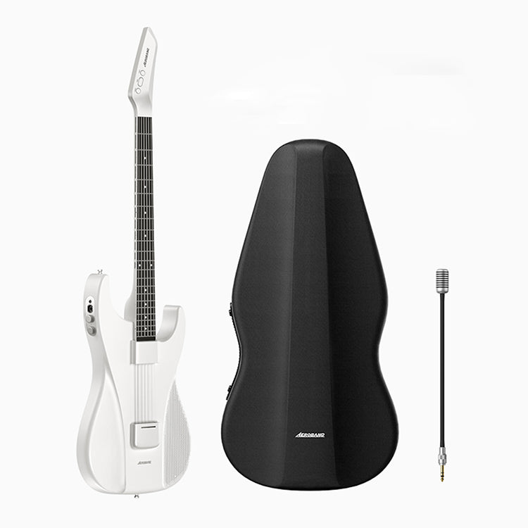 Aeroband Guitar in White with Gig Bag - Red Chilli Audio