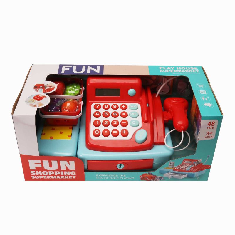 中国子供向けシミュレーション多機能レジおもちゃ – 818O メーカーと