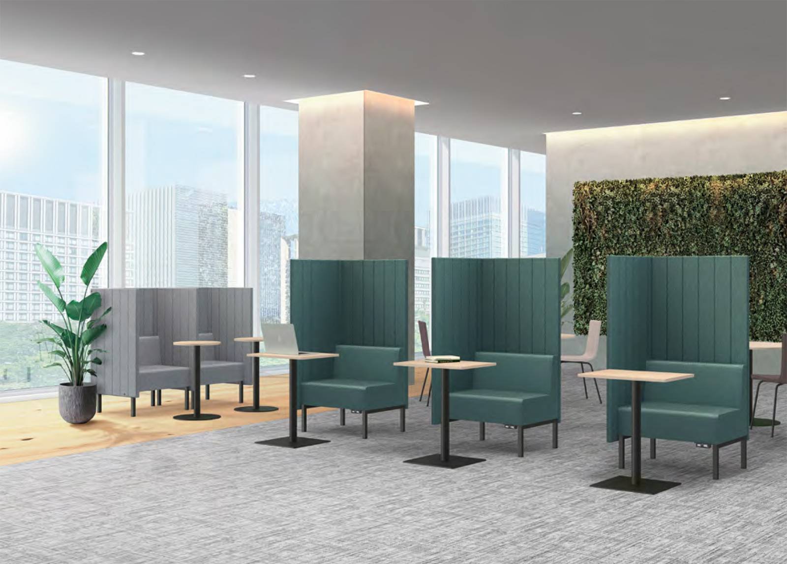 カッコ ファブリックソファ | 製品情報 | オフィスプランニング