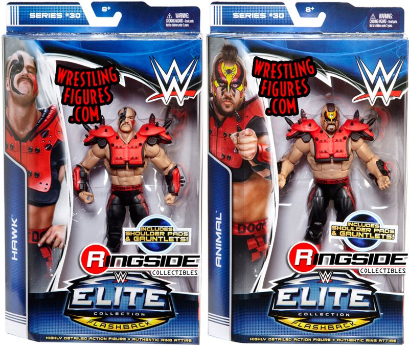 Package Deal - WWE Elite 30 (Road Warrior Animal & Road Warrior