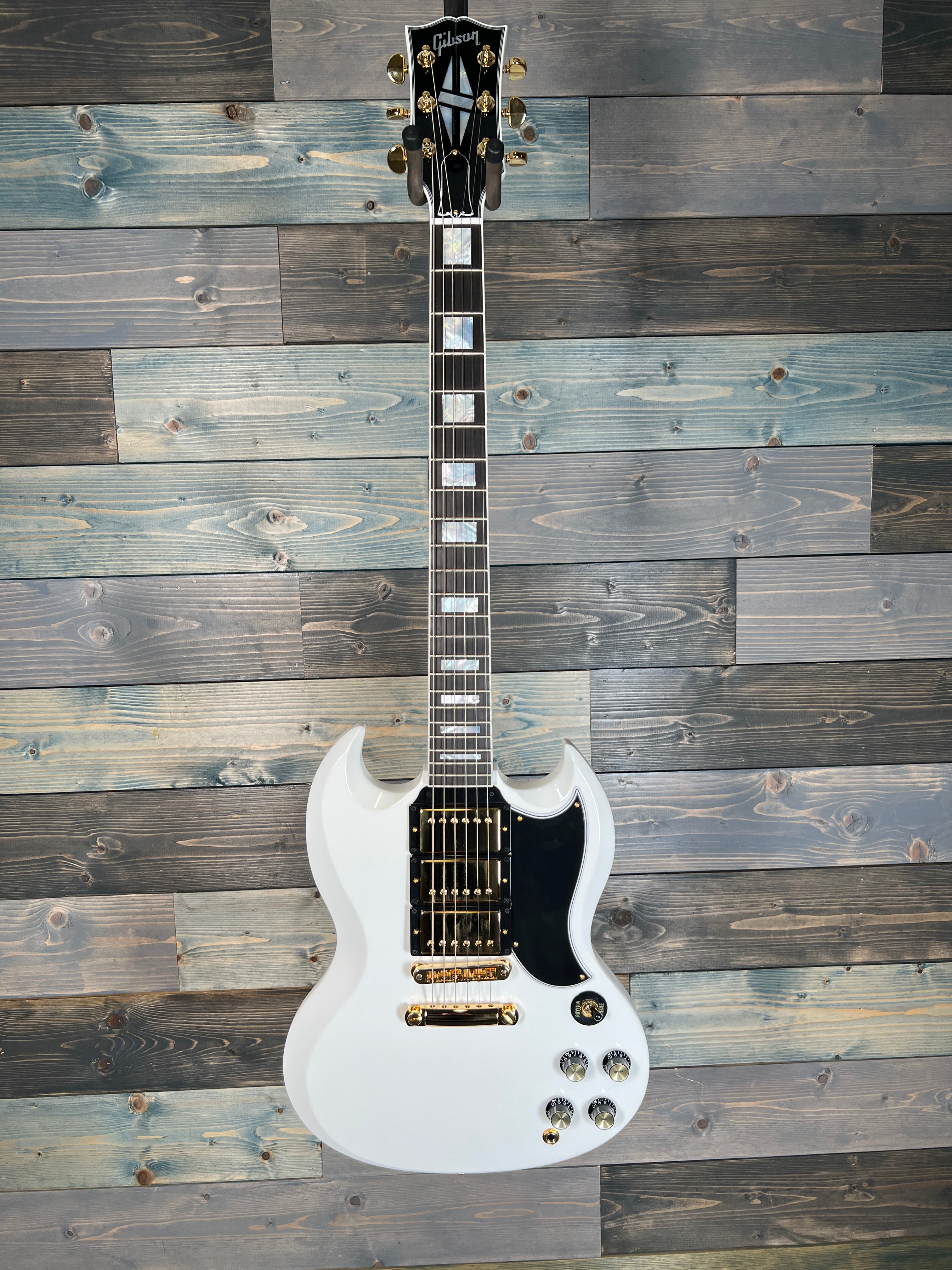 USED Gibson Custom Shop SG Fat neck 3-pickup, 61' custom reissue M2M