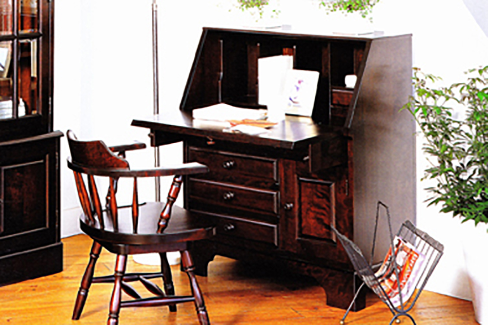 北海道民芸家具 書棚 本棚 クラレインテリア 飛騨家具 天然木 北海道