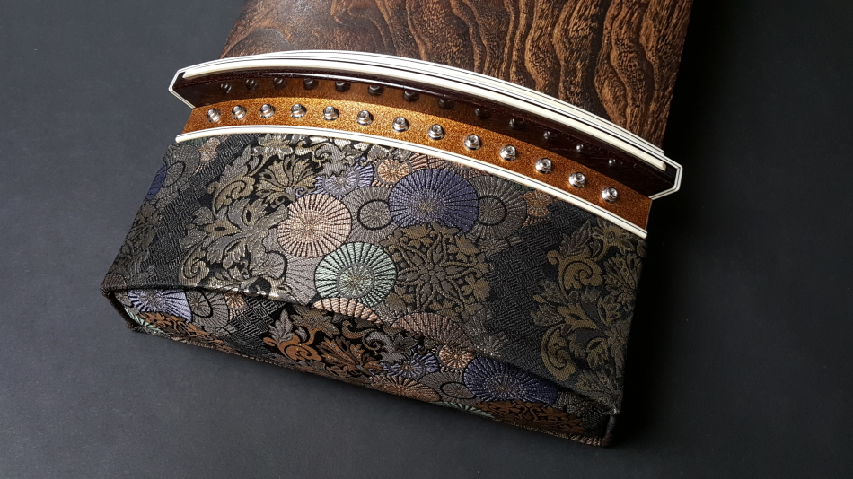 厳選中古品 琴）くり甲琴・玉縁象牙巻 WKT-TKOTO24【和楽器市場・本館】