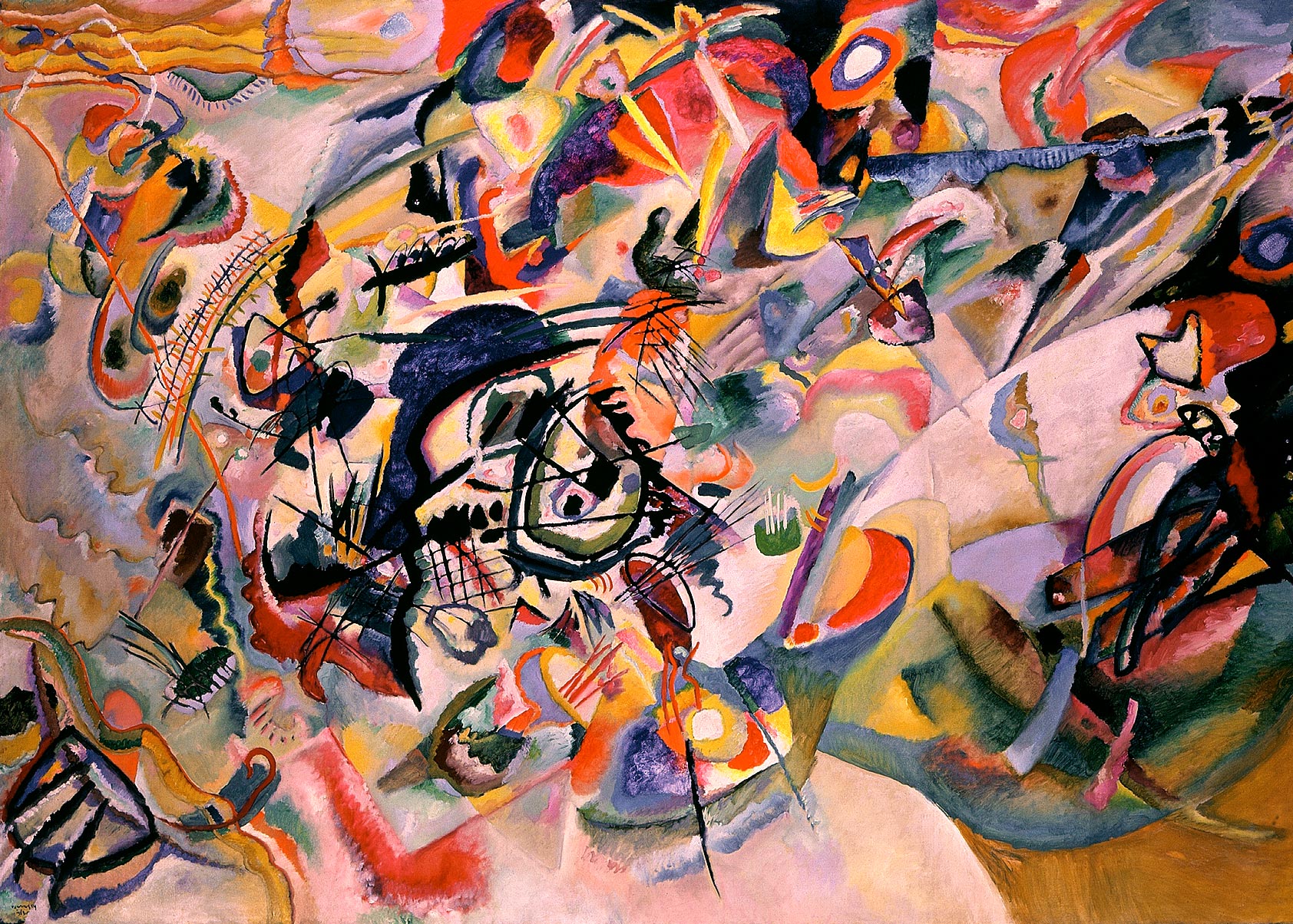 Wassily Kandinsky — Composition VII, 1913