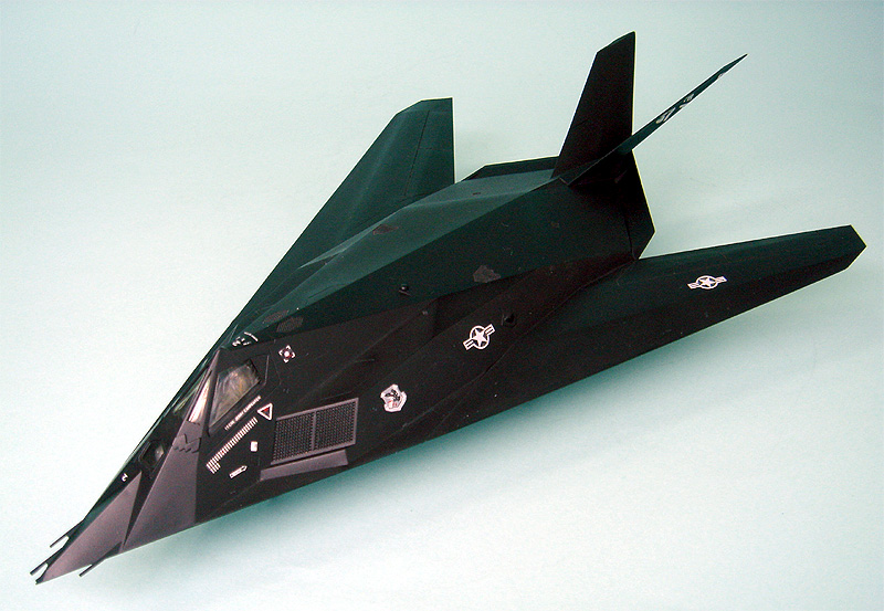 異形の翼」シリーズ （その3） F-117A Nighthawk (レベル 1/72)